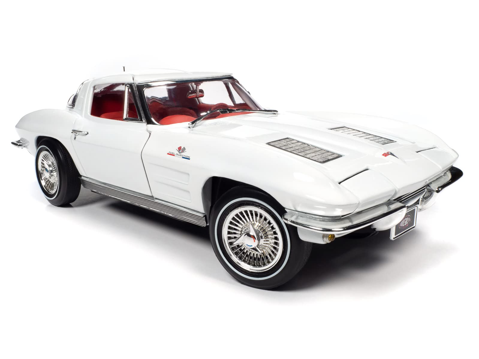 ミニカー CHEVROLETCORVETTESTINGRAY Coupe C2(1963) Chevrolet Corvette C2 1963 Retro Supercar Simulation Diecast & Toy